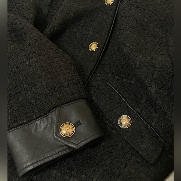 ZARA Tweed Jacket Size S - Picture 4 of 6